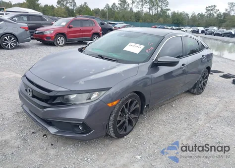 2020 Honda Civic Sport z USA, uszkodzony, nr VIN 2HGFC2F8XLH553444